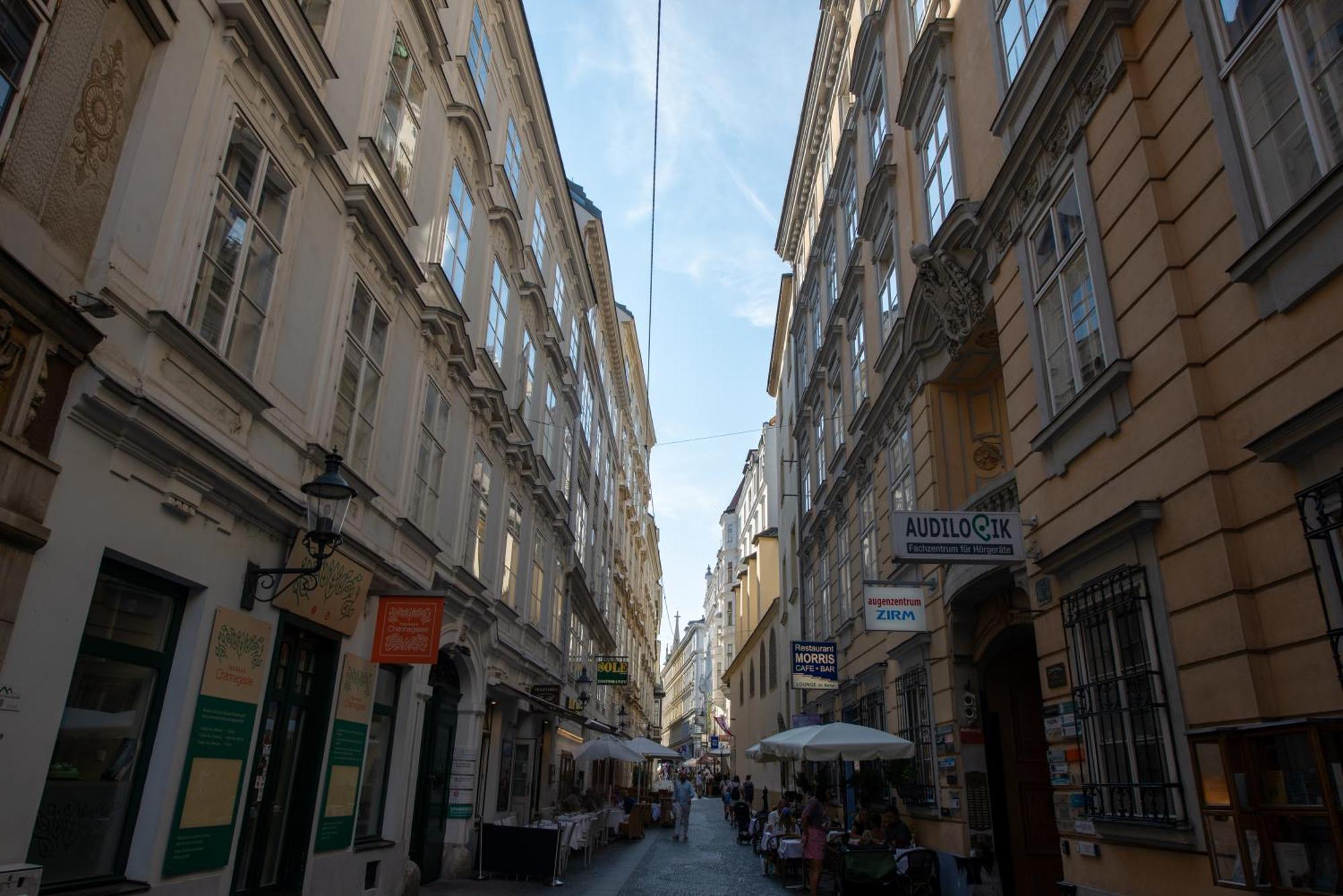 Zum Blauen Karpfen Apartment Vienna Luaran gambar