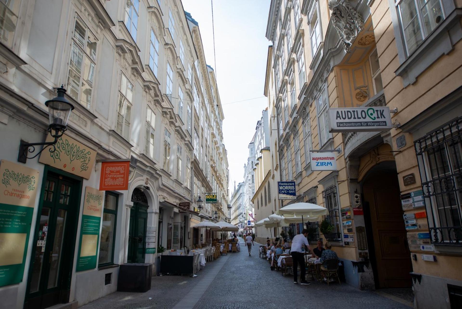 Zum Blauen Karpfen Apartment Vienna Luaran gambar